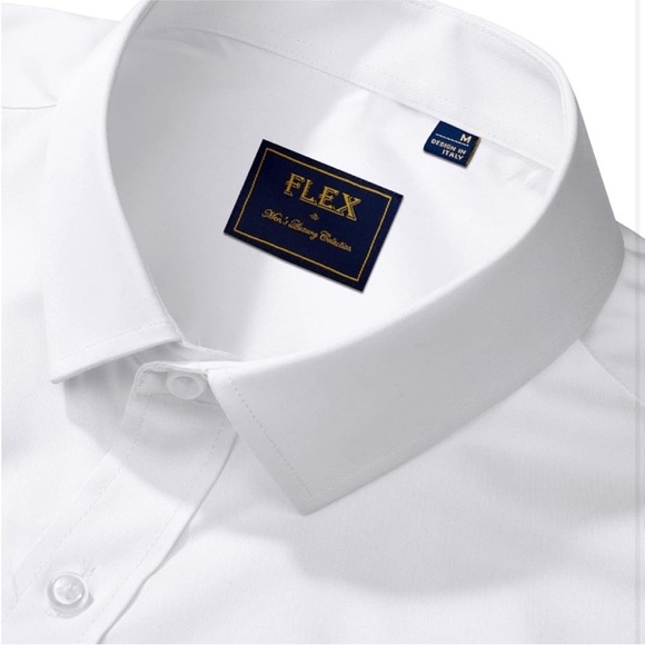 J.VER Boy's Long Sleeve Dress Shirts white Solid size 14-15y NWT - Picture 3 of 7